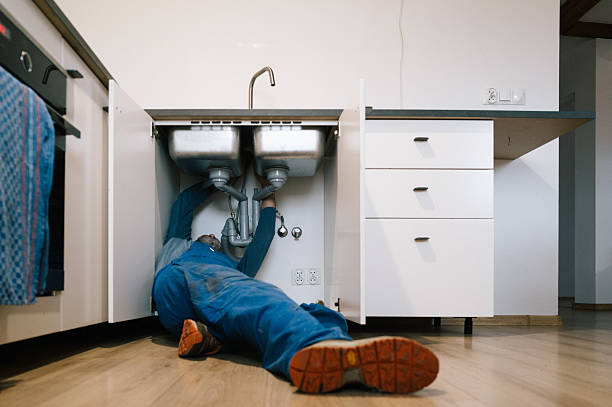Professional Drain Cleaning technician working in Southfield, MI